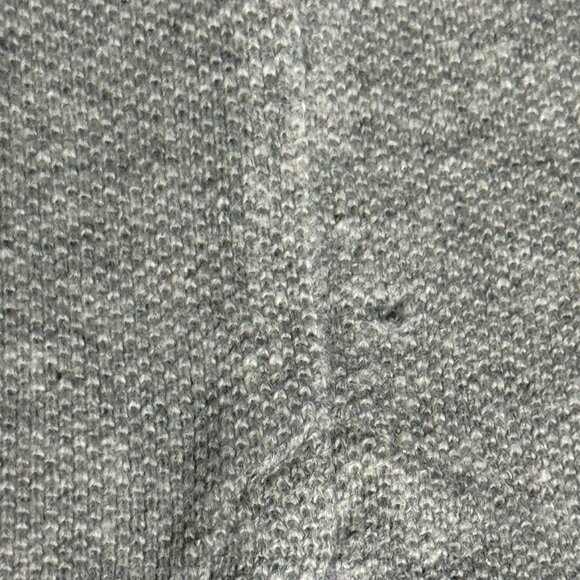 Chaps Mens 2XT Gray Long Sleeve Polo Shirt With White Stripe 100% Cotton - Picture 7 of 11